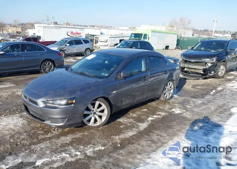 2009 Mitsubishi Lancer Es/Es-Sport z USA, uszkodzony, nr VIN JA3AU26U49U027270